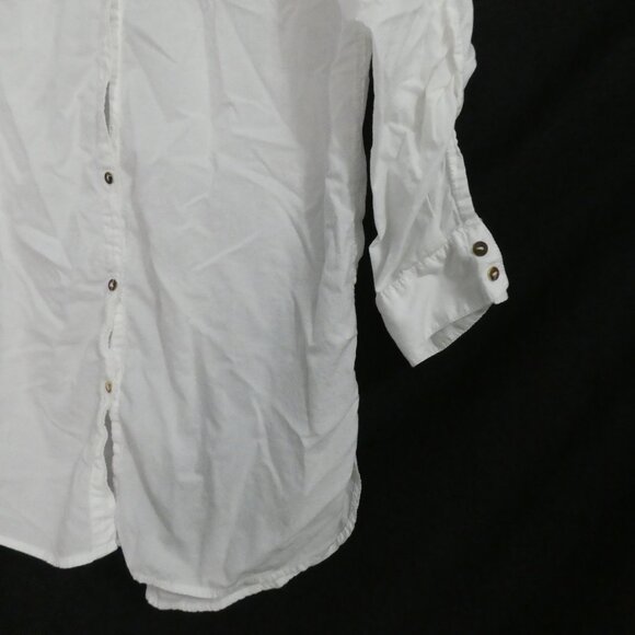L.O.G.G. By H&M size 4 Classic White Long Sleeve Shirt With Chest Pockets - Picture 10 of 16